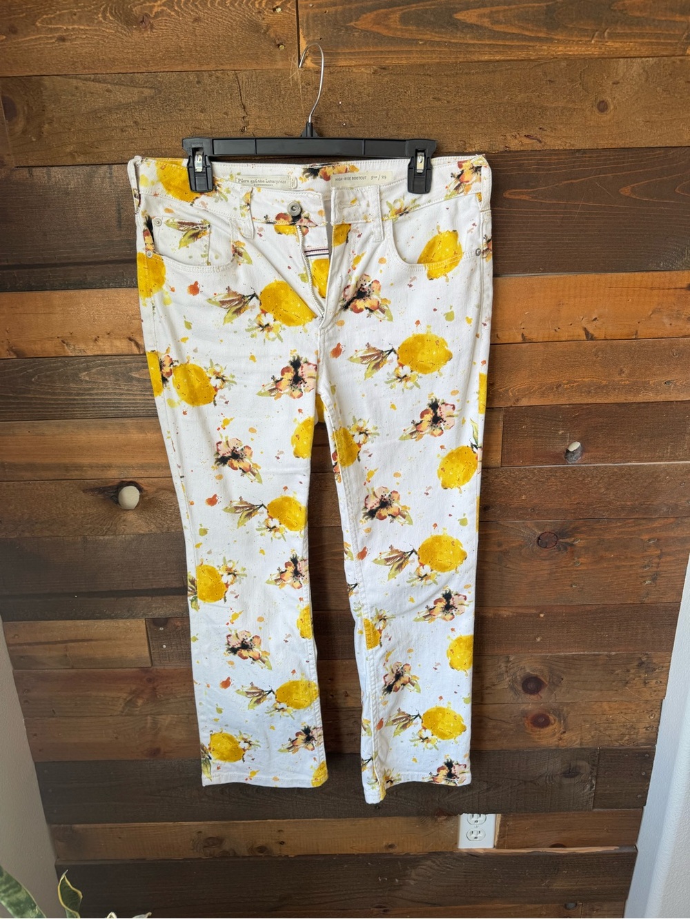 Pilcro Lemon kick flare pants - Picture 5 of 7